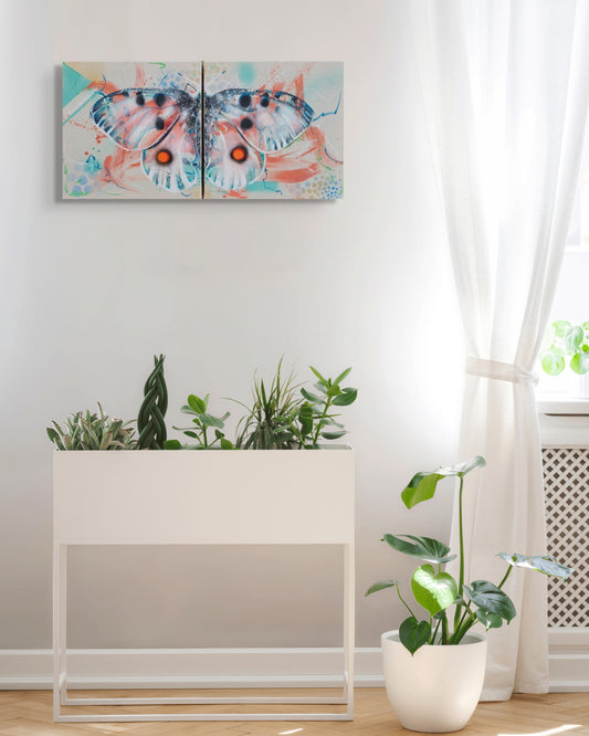 Original Wandkunst: Roter Apollo