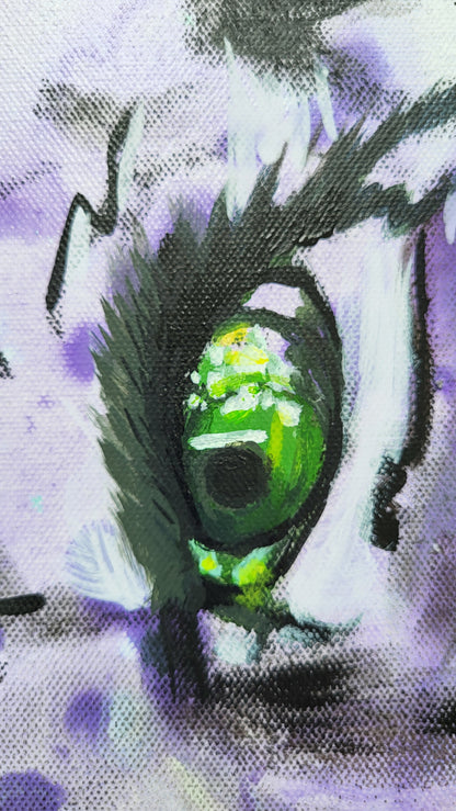Original Wandkunst: "Tired Tiger"