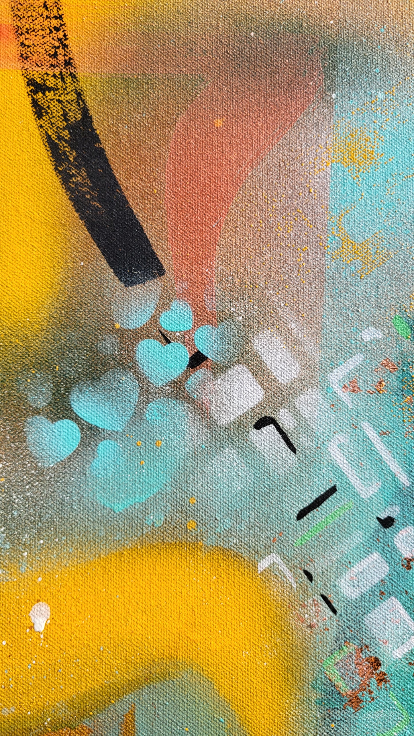 Original Wandkunst: Love, Life and Gorillas