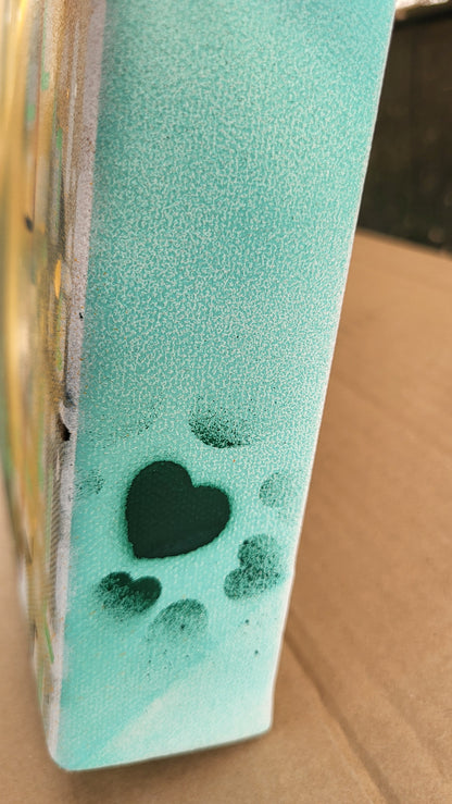 Original Wandkunst: Love, Life and Gorillas